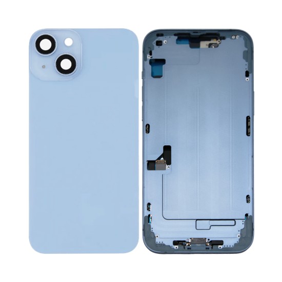 Tapa Traseira+Frame+Flex+Vibrator Apple iPhone 14 Plus Azul